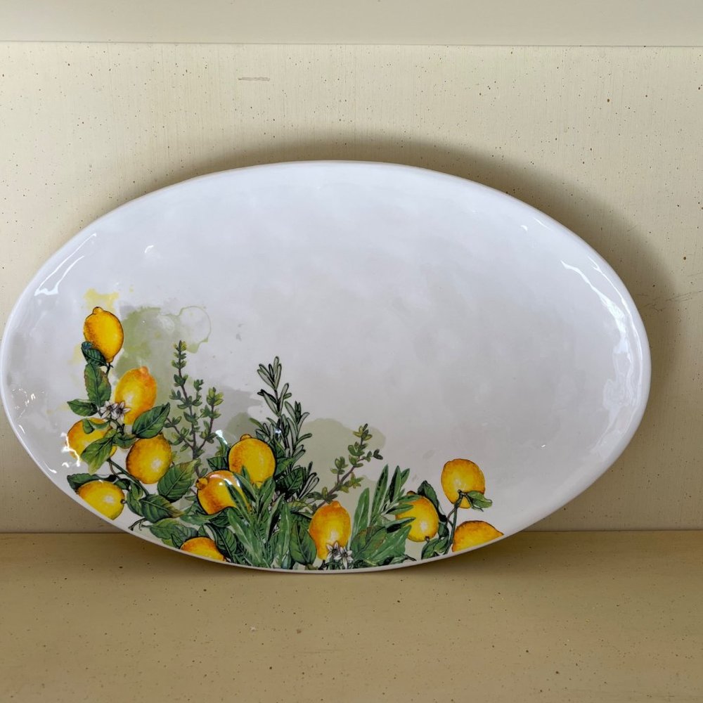 NEW Sullivans Hill Country Lemon Platter
